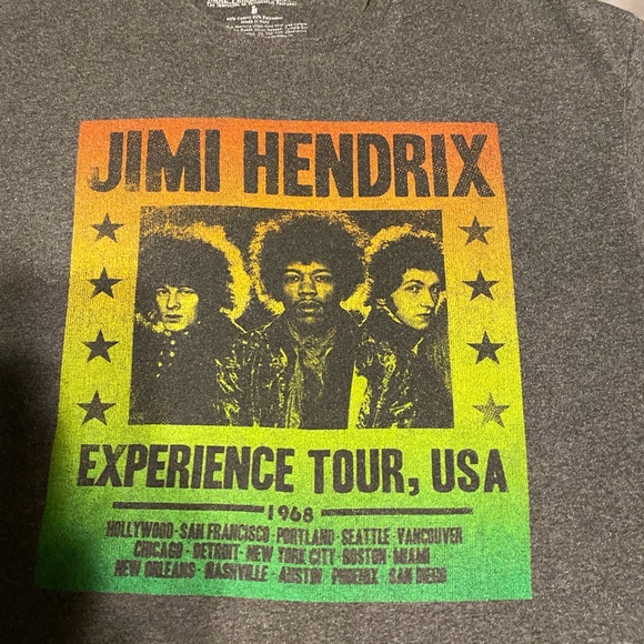 Jimi Hendrix Experience Karl Ferris collection t-shirt - Picture 1 of 3